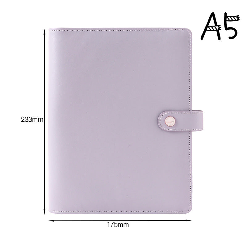 Wholesale Notebook PU Faux Leather Notebook with Simple Buckle